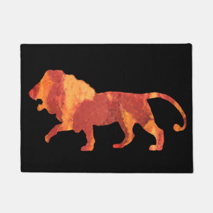 Tapete Red Lion Personalizado
