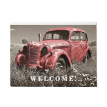 Red Rusty, Carro vintage abandonado