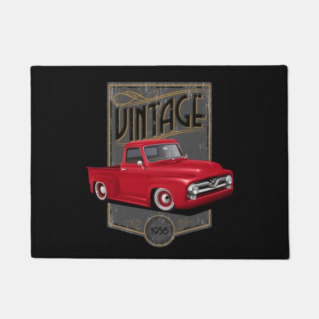 Tapete Red Vintage Truck (Frente)
