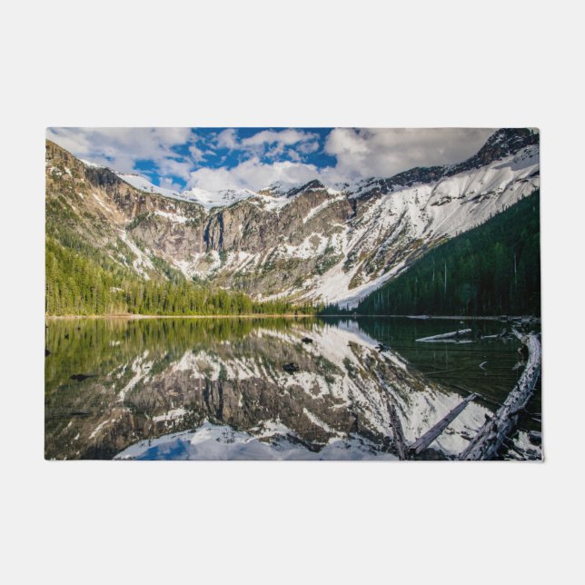 Tapete Reflexão no lago de Avalanche (Frente)