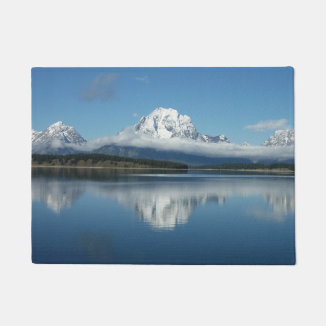 Tapete Reflexo do Monte Moran em Grand Teton (Frente)