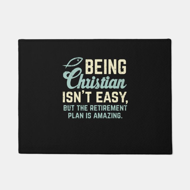 Tapete Reforma Cristã Plano Deus Jesus Faith Religiou (Frente)