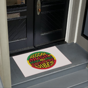 Tapete Reggae Music with positive sayings