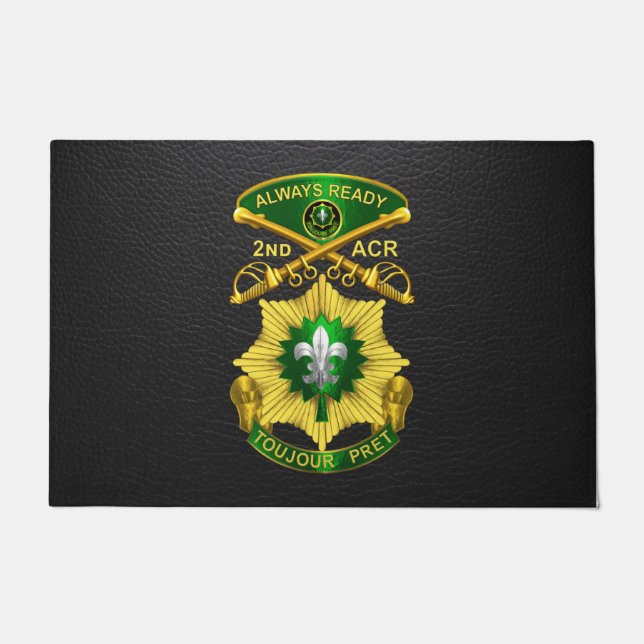 Tapete Regimento de Cavalaria Armada de segundo (Frente)