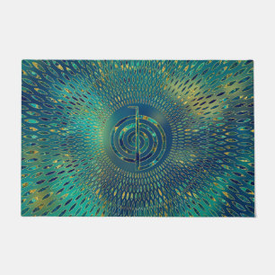 Tapete Reiki Cho Ku Rei - Gemstone e ouro