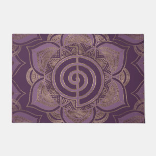 Tapete Reiki Cho Ku Rei - pastel e ouro
