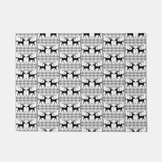 Tapete Reindeer Patterno de inverno Tema Natal