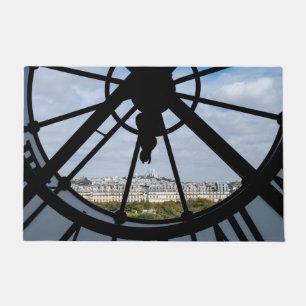 Tapete Relógio de vidro gigante na Musée d'Orsay - Pari