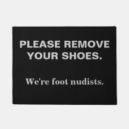 TAPETE REMOVA POR FAVOR SEUS CALÇADOS