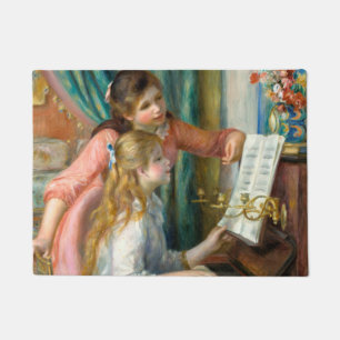 Tapete Renoir Girls no Piano Impressionismo Pintura