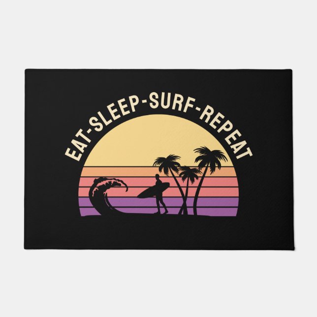 Tapete Repetir o Surf de latência (Frente)