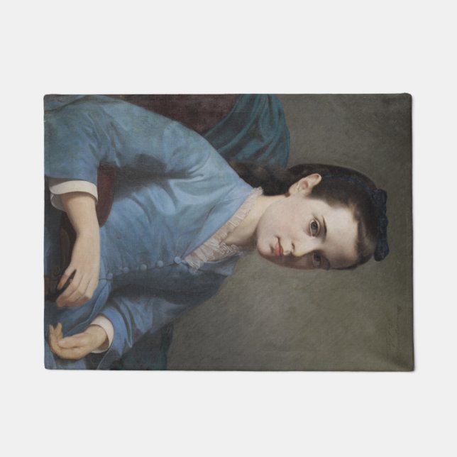 Tapete Retrato de uma Menina Elegante (por Leloir) (Frente)
