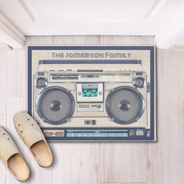 Tapete Retro Boombox Bege (Criador carregado)