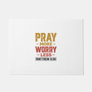 Tapete Reze Mais Preocupe Menos Camisa Matthew 6_34 Desig