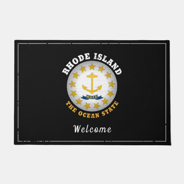TAPETE RHODE ISLAND OCEAN STATE FLAG (Frente)