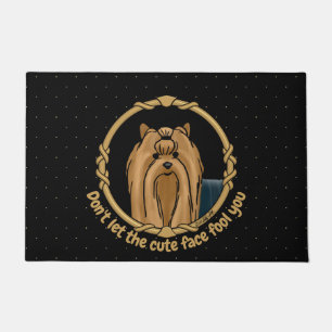 Tapete Rico Frame Yorkshire Terrier (Yorkie) Retrato
