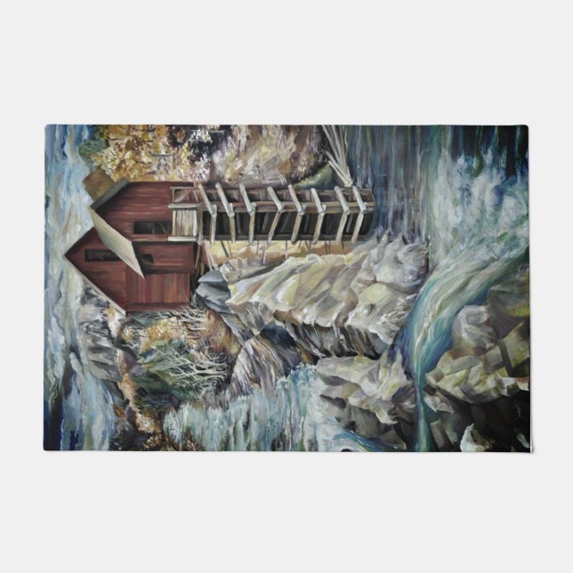 Tapete Rio Colorado Rocky Mountain River Crystal Mill (Frente)
