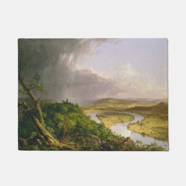 Tapete Rio Oxbow Seen do Monte Holyoke, Massachusetts (Frente)