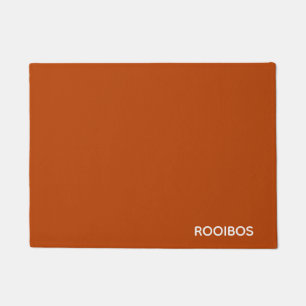 Tapete Rooibos - cor vermelha castanho