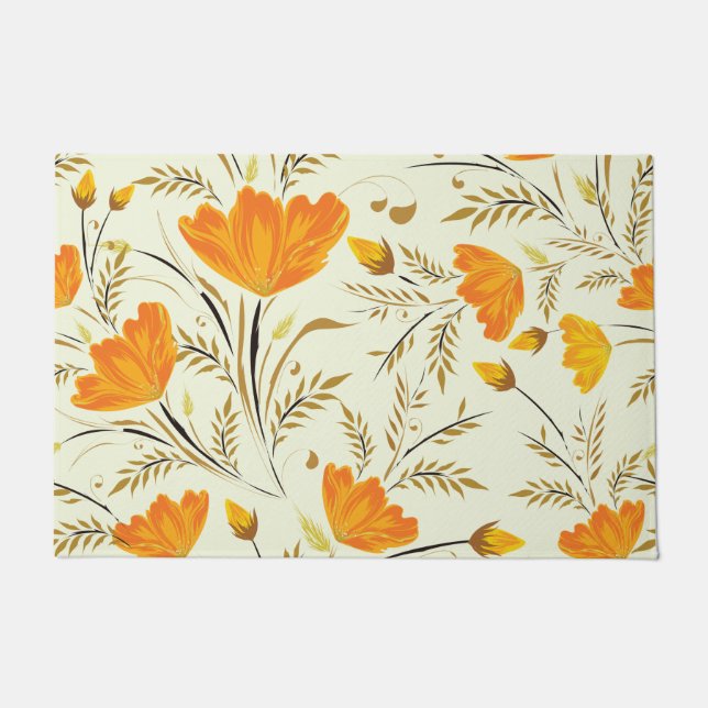 Tapete Rosa amarela (Frente)