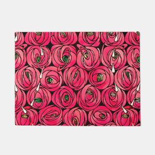 Tapete Rosa Art Nouveau Rennie Macintosh Graphic