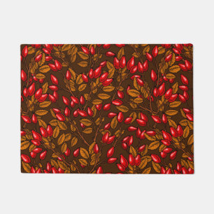 Tapete Rosa, castanho e vermelho