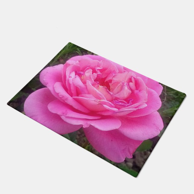 Tapete Rosa Rosa Romântica "Leonardo Da Vinci" (Inclinado)