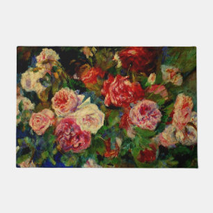 Tapete Rosas, famosa pintura Renoir,