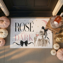 Rosé After Dark Esqueleto Halloween