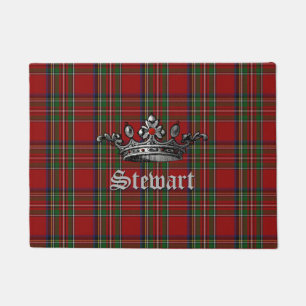 Tapete Royal Stewart Crown Personated Door Mat