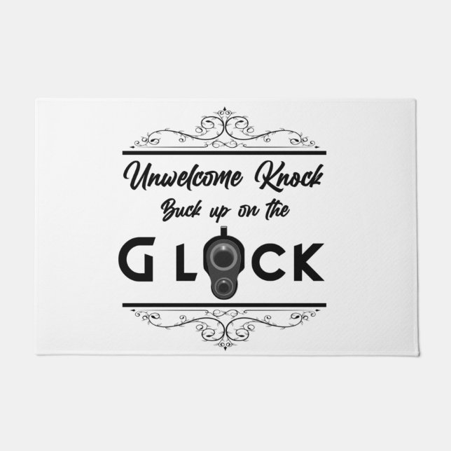 Tapete Rug Doormat Indesejável (Frente)