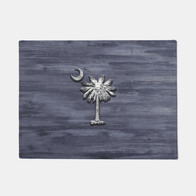 Tapete Rustic South Carolina Palmetto e Lua (Frente)
