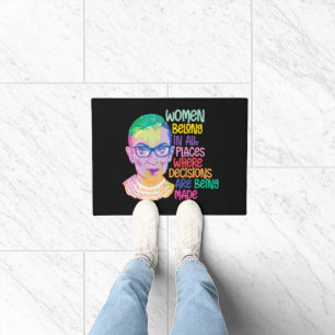 Tapete Ruth Bader Ginsburg Mulheres Pertencem A Todos Os