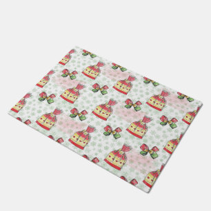 Tapete Saco de natal de aquarelas