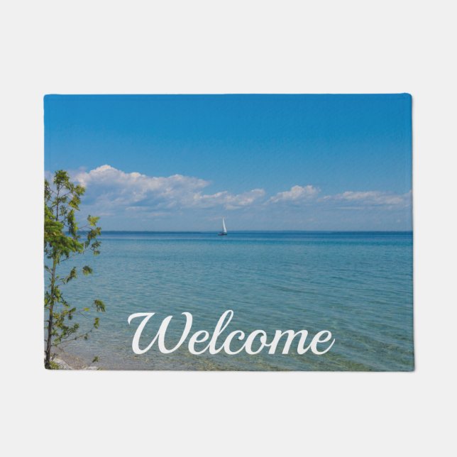 Tapete Sail Away Welcome Doormat (Frente)