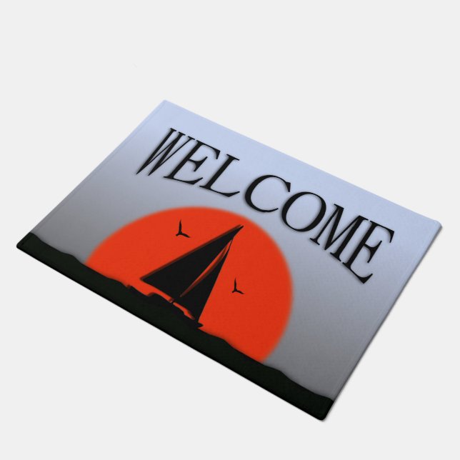 Tapete Sailboat Sunset Welcome (Inclinado)