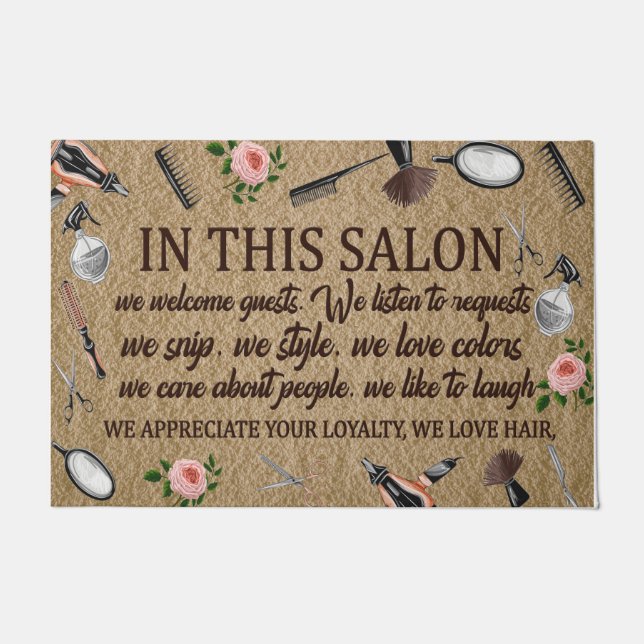 Tapete Salon Store Doormat, Lindas Cotas Rug (Frente)