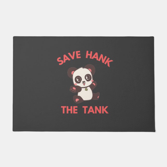 Tapete Salvar Hank O Tanque Engraçado (Frente)