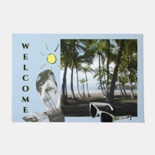Tapete Sámara Beach Sunny WELCOME Cust. Porta