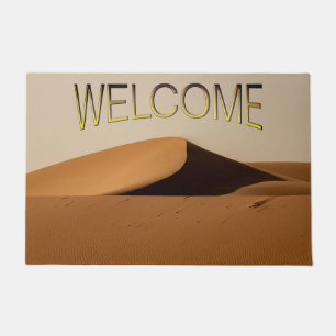 Tapete Sand Dunes Desert Landscape Welcome