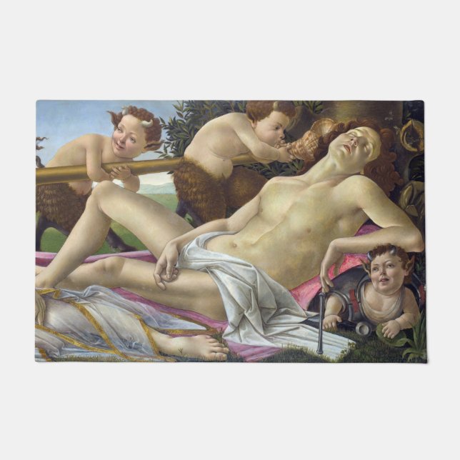 Tapete Sandro Botticelli - Vênus e Marte, lado direito (Frente)