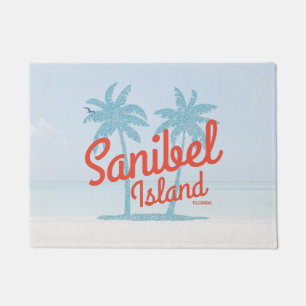 Tapete Sanibel Island Florida Coral Ocean Souvenir