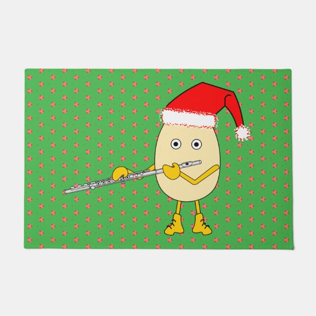 Tapete Santa Hat Flute Egghead (Frente)