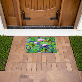 Tapete Sapos De Lotus E Lily Pad