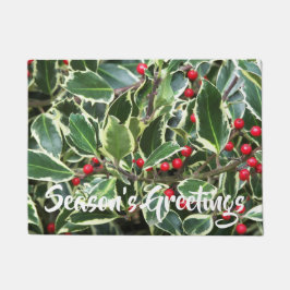 Tapete Saudações de Holly Berry Holiday