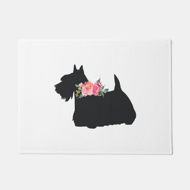 Tapete Scottish Terrier Scottie Dog (Frente)