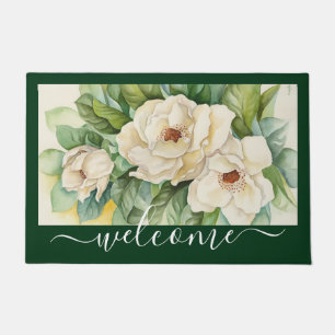 Tapete Script de boas-vindas da Elegante Vintage Magnolia