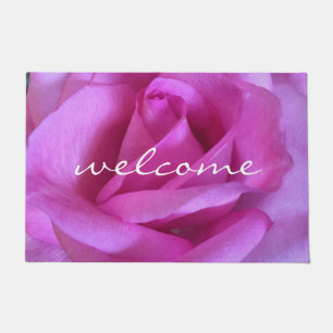 Tapete Script de Boas-vindas do Rosa Roxo Rosa Purple Flo