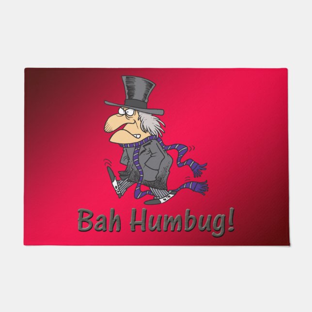 Tapete Scrooge & Bah Humbug Mat (Frente)