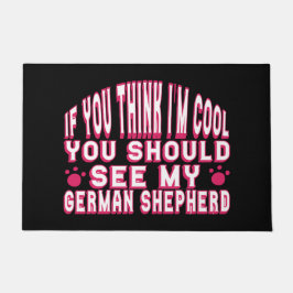 Tapete Se acha que sou Legal, veja meu German shepherd